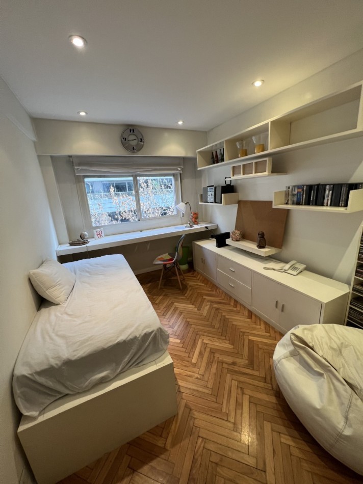 Las Cañitas | 3 Ambientes Amoblado y Equipado | Balcon | Aire Acondicionado | Calefaccion Central | Excelente Ubicacion