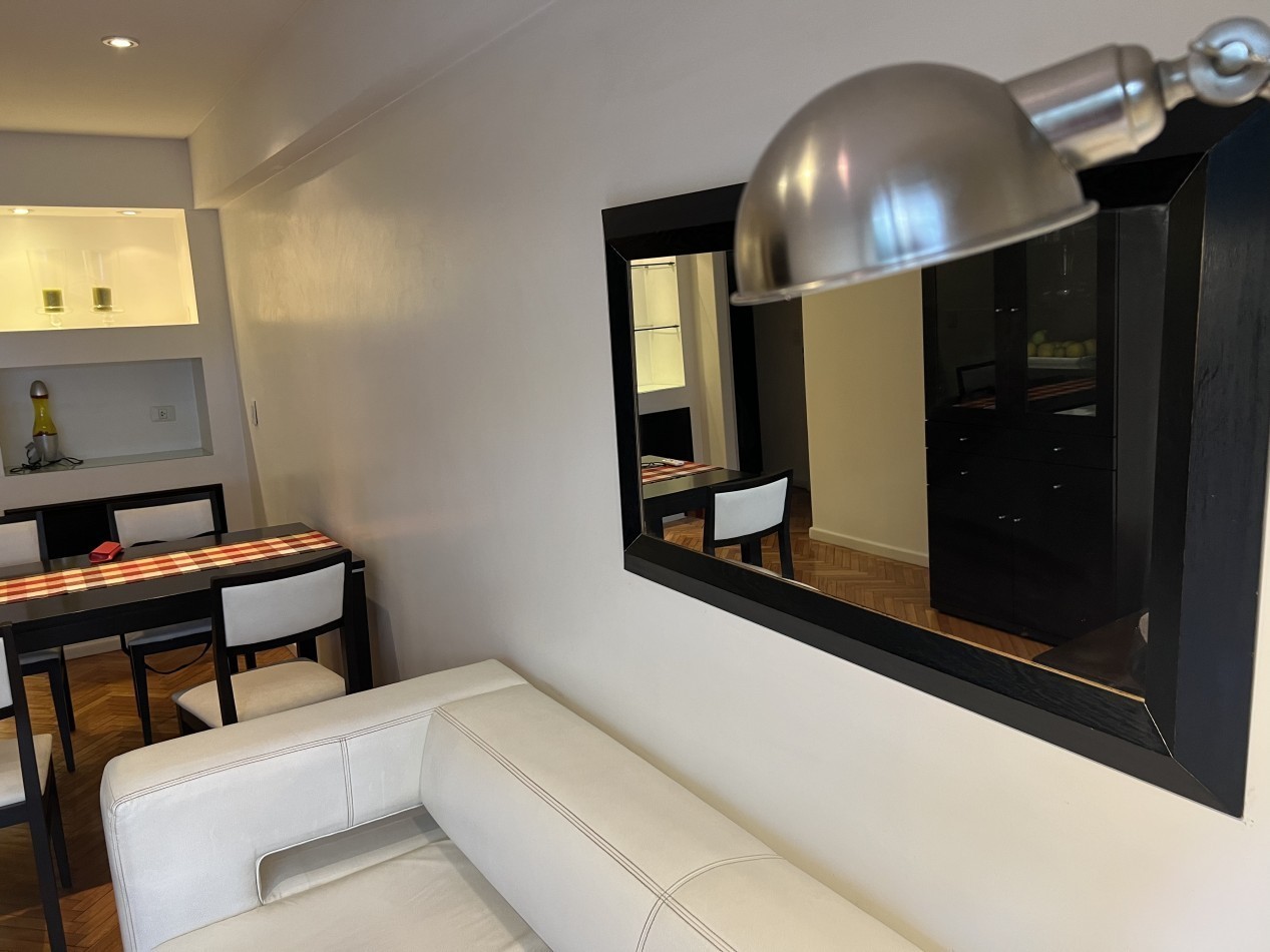 Las Cañitas | 3 Ambientes Amoblado y Equipado | Balcon | Aire Acondicionado | Calefaccion Central | Excelente Ubicacion