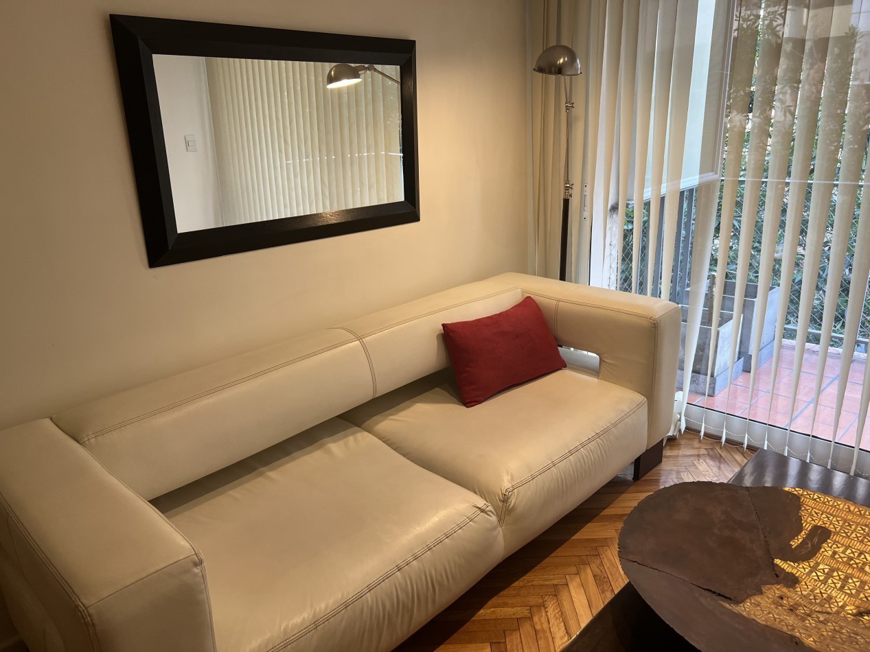 Las Cañitas | 3 Ambientes Amoblado y Equipado | Balcon | Aire Acondicionado | Calefaccion Central | Excelente Ubicacion