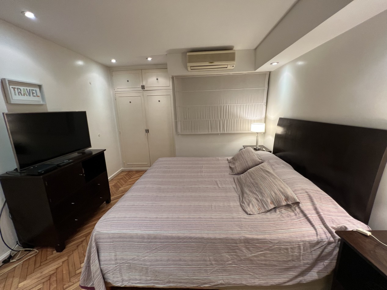 Las Cañitas | 3 Ambientes Amoblado y Equipado | Balcon | Aire Acondicionado | Calefaccion Central | Excelente Ubicacion