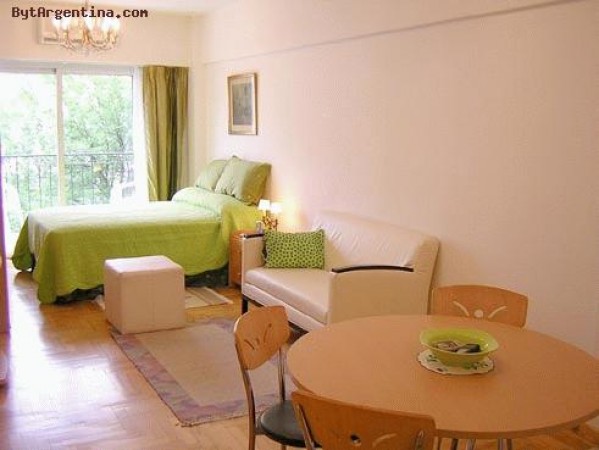 Alquiler departamento en Recoleta - 1 Ambiente Amoblado y Equipado - Excelente Ubicacion - Disponible Abril