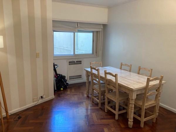 Departamento dos ambientes - Bulnes y Av Libertador - alquiler sin muebles