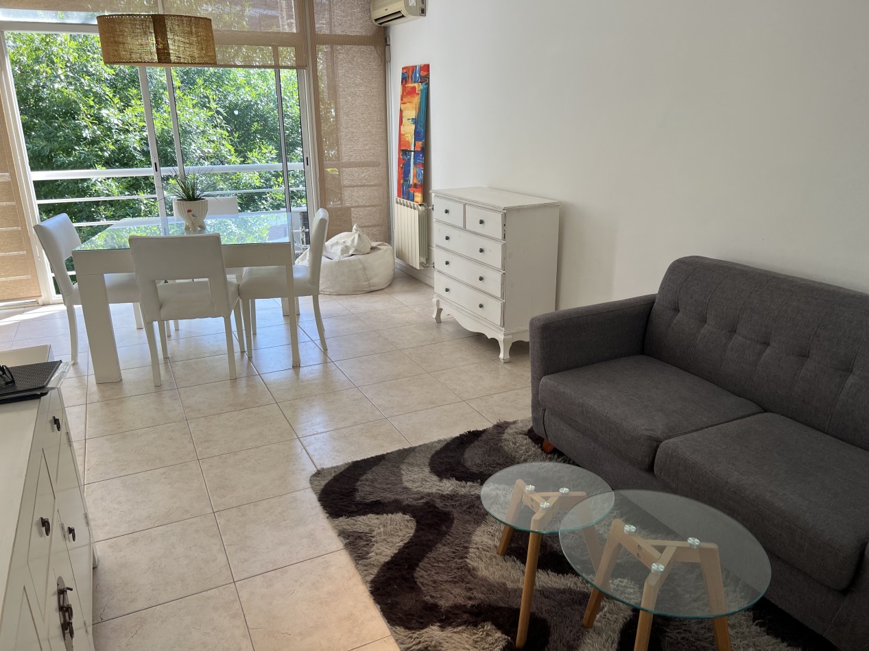 Departamento 2 Ambientes en Las Cañitas | Amoblado | Alquiler | Luminoso y Equipado