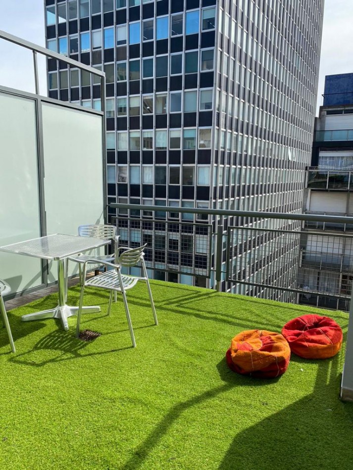 Alquiler Monoambiente Amueblado 45 m² con Balcon - Retiro, Vista Plaza San Martin