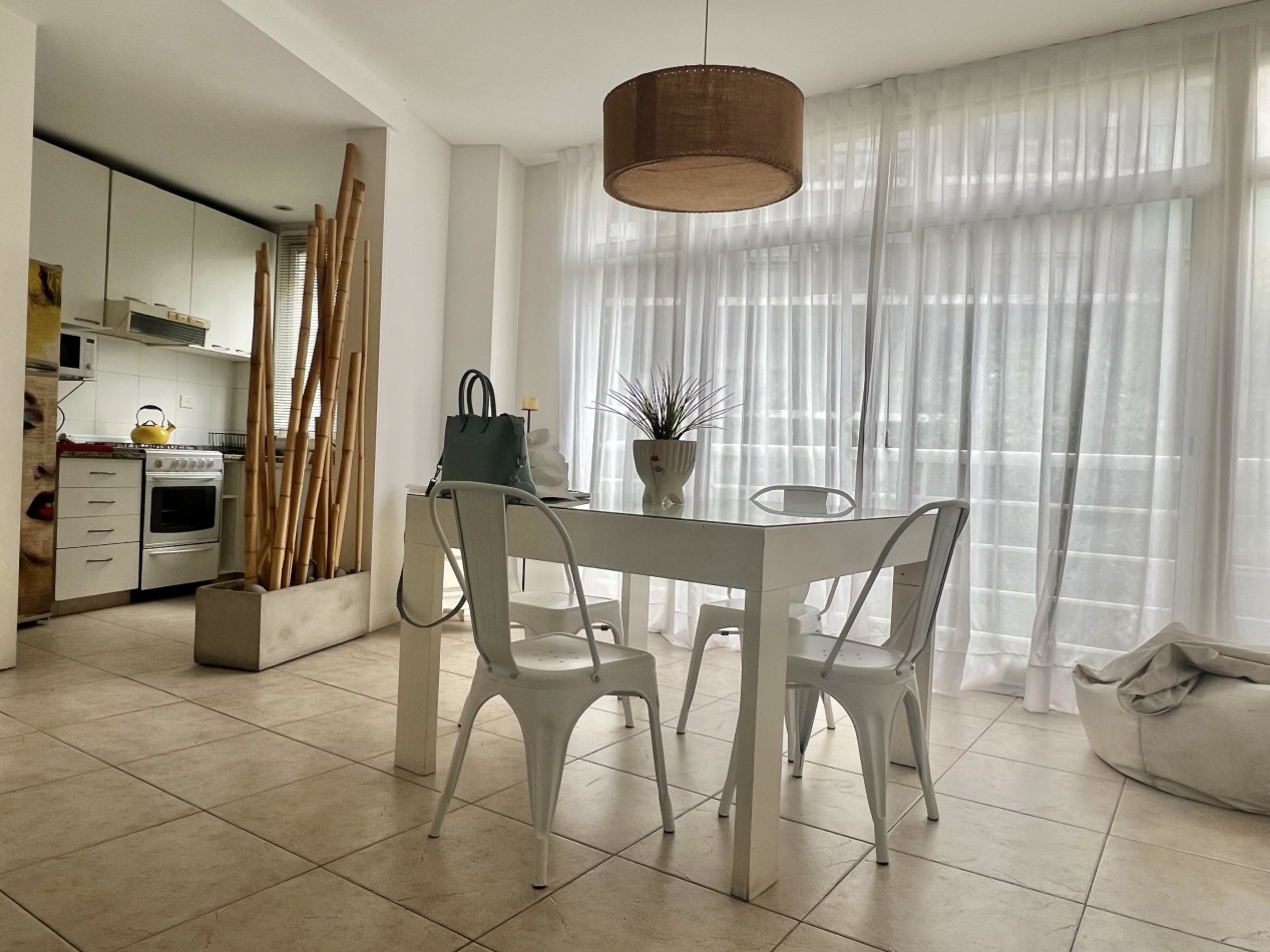 Departamento 2 Ambientes en Las Cañitas | Amoblado | Alquiler | Luminoso y Equipado