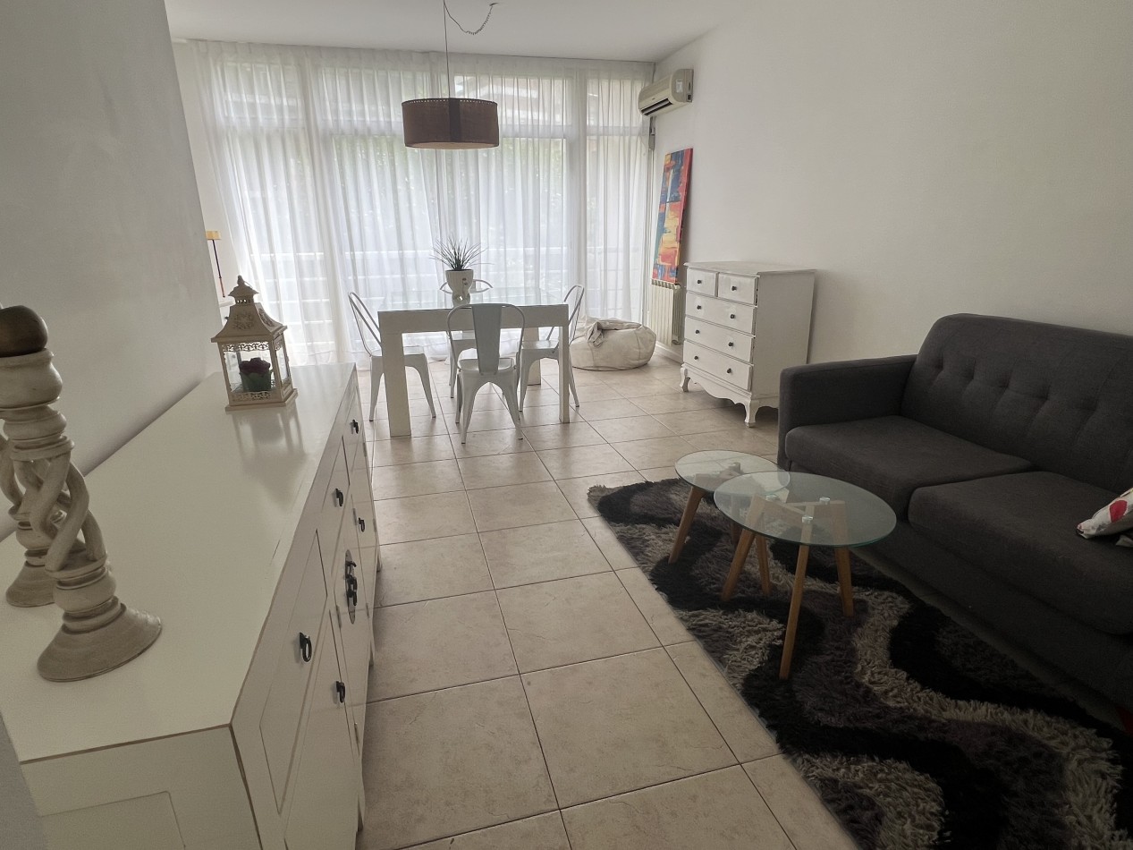 Departamento 2 Ambientes en Las Cañitas | Amoblado | Alquiler | Luminoso y Equipado