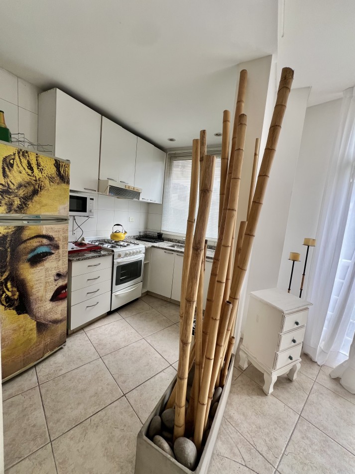 Departamento 2 Ambientes en Las Cañitas | Amoblado | Alquiler | Luminoso y Equipado