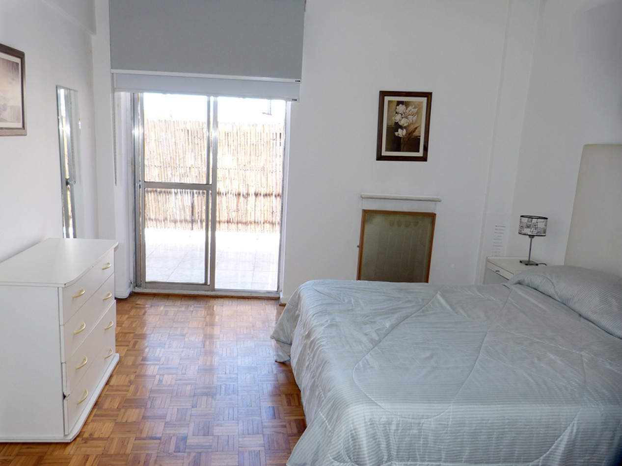 Alquiler Departamento 2 Ambientes Amoblado en Retiro, CABA - Balcon Terraza al Frente - Cerca Puerto Madero