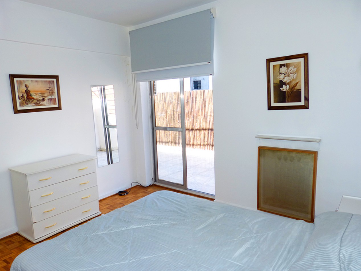 Alquiler Departamento 2 Ambientes Amoblado en Retiro, CABA - Balcon Terraza al Frente - Cerca Puerto Madero