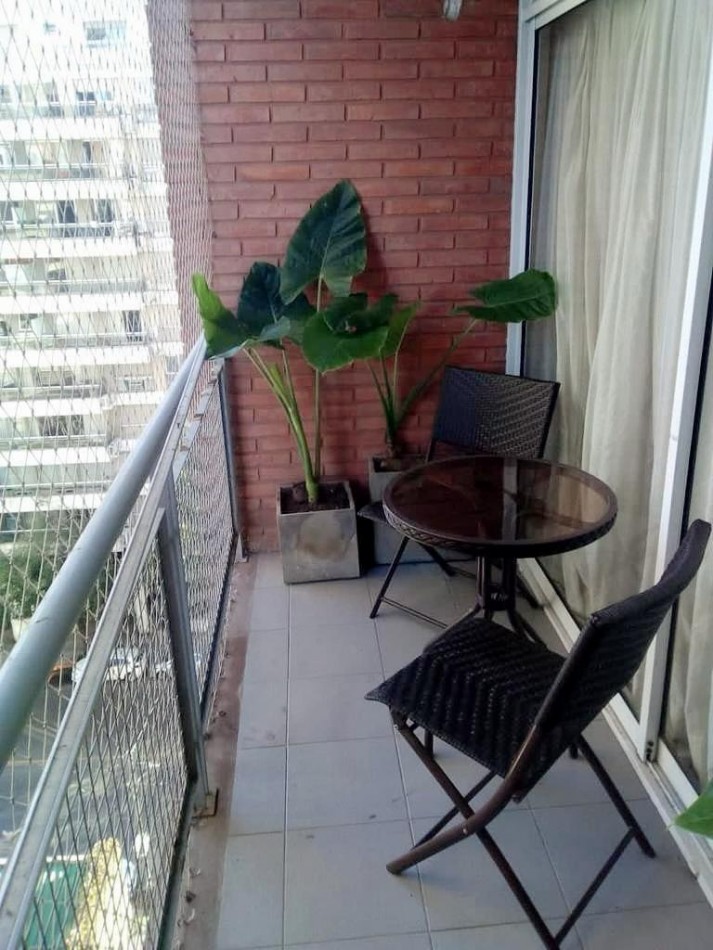 Dos ambientes edificio nuevo en Palermo con amenities