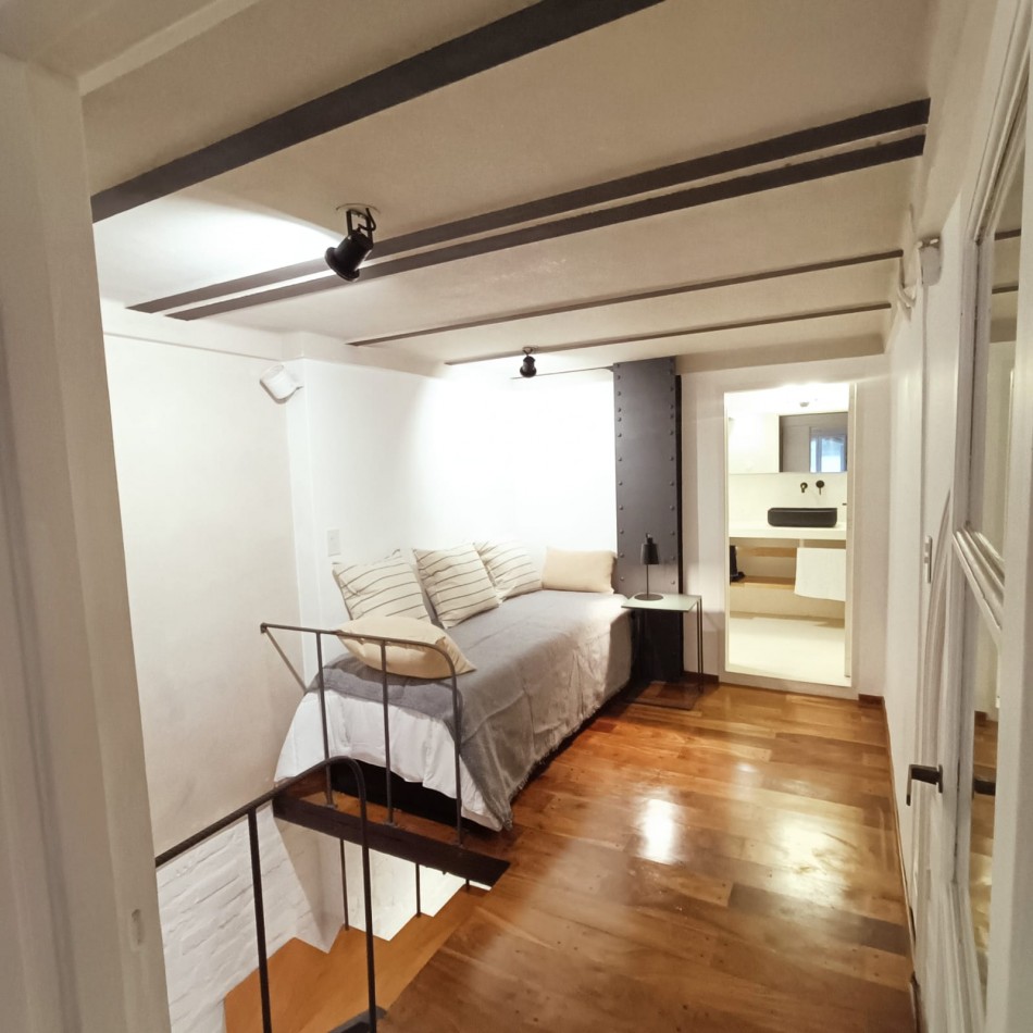 DUPLEX 2 AMBIENTES EN EDIFICIO FRANCES AMUEBLADO EN RECOLETA