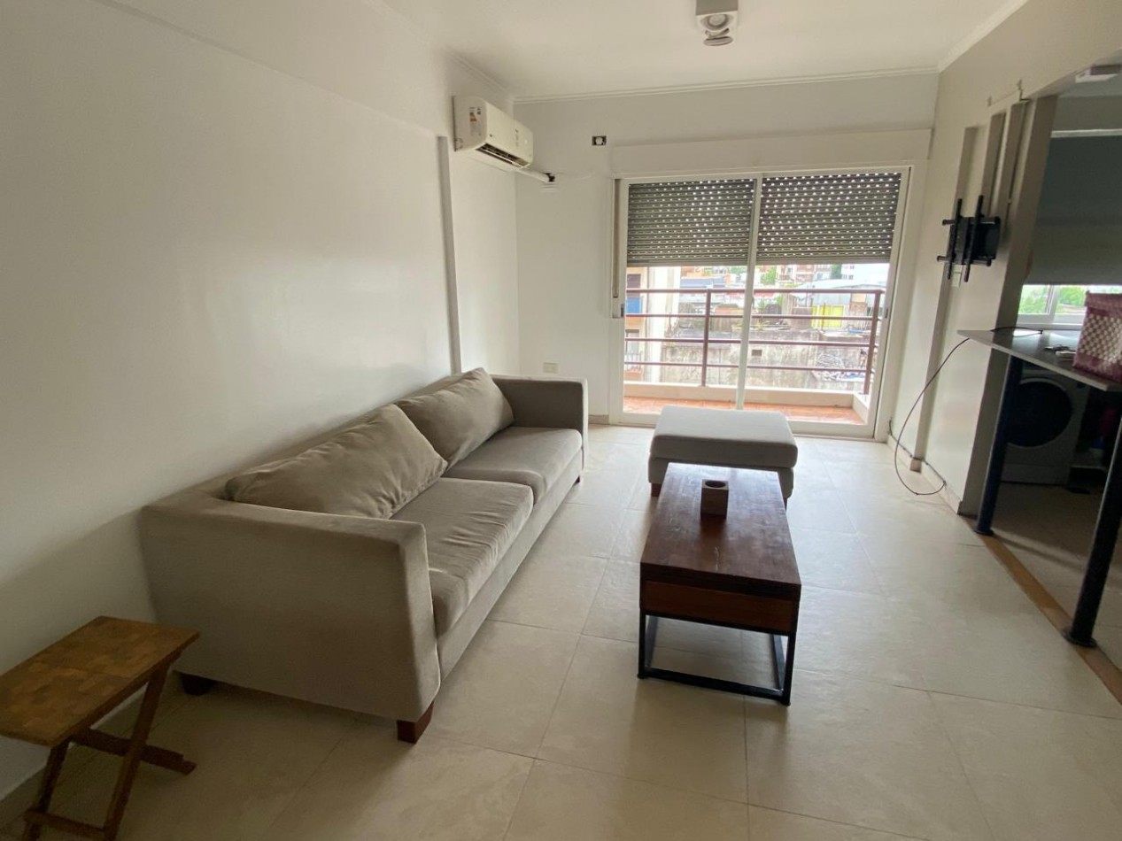 2 Amb Amoblado con Balcon en Nuñez | 48 m² | Muy Luminoso | Equipado
