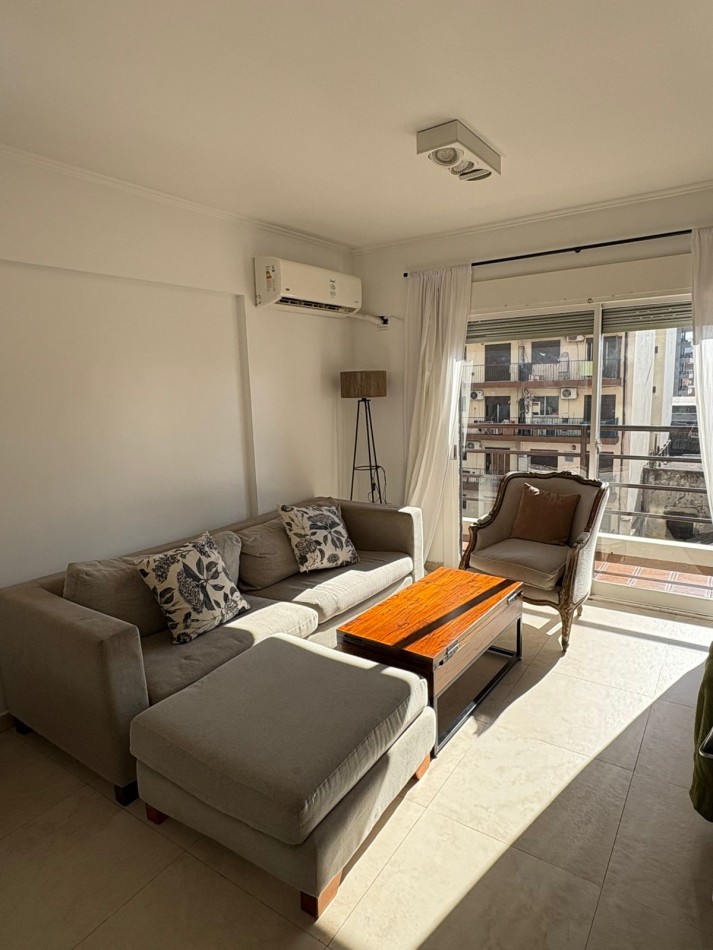Departamento 2 Ambientes Amoblado en Nuñez | Balcon | 48 m² | Luminoso y Equipado