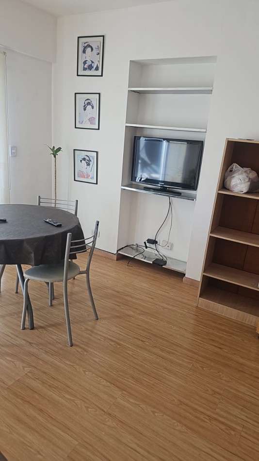 Dos ambientes en edif.moderno de Villa Crespo / Av. Corriente- amueblado! Piscina, Parrilla.