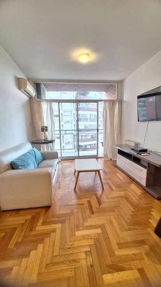 Alquiler 2 Ambientes en Palermo 60 m² Amoblado Balcon Edificio Nuevo Amenities Expensas Incluidas