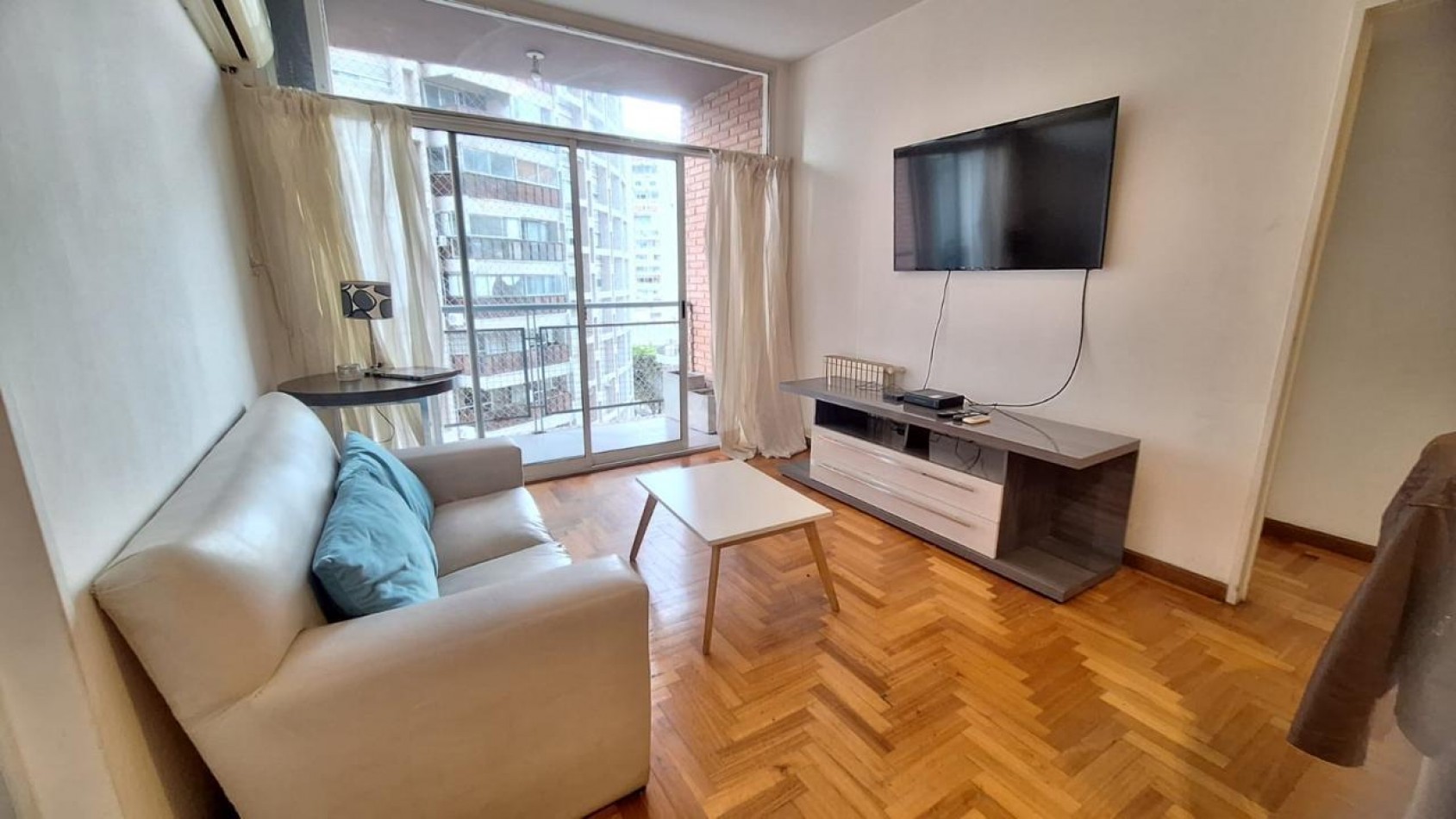 Alquiler 2 Ambientes en Palermo 60 m² Amoblado Balcon Edificio Nuevo Amenities Expensas Incluidas