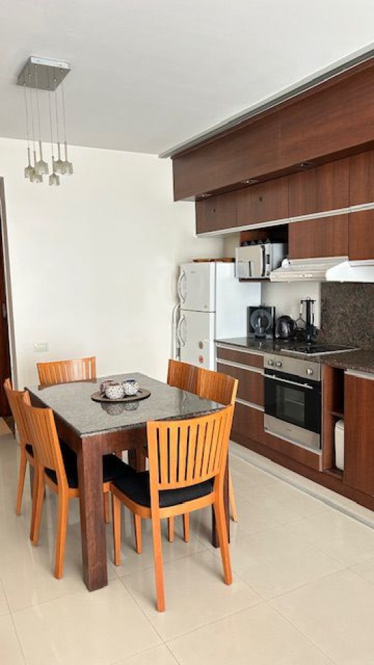Monoambiente en alquiler amoblado con balcon vista panoramica amenities y excelente ubicacion