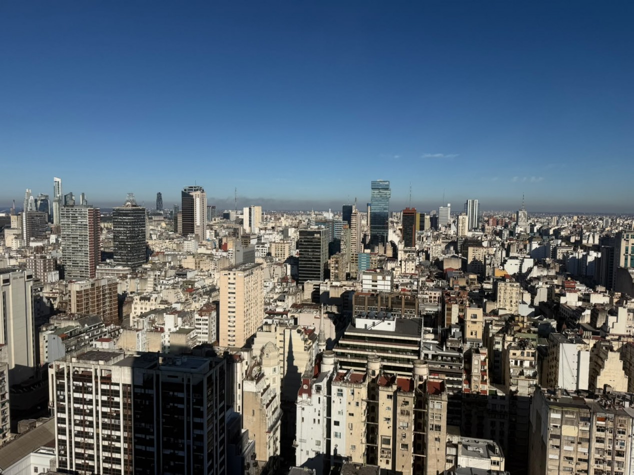 Monoambiente en alquiler Torre Bellini Retiro amoblado con balcon vista abierta y amenities