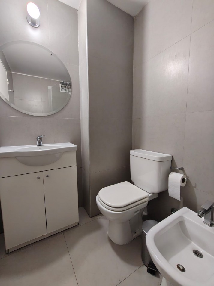 Monoambiente en alquiler Torre Bellini Retiro amoblado con balcon vista abierta y amenities