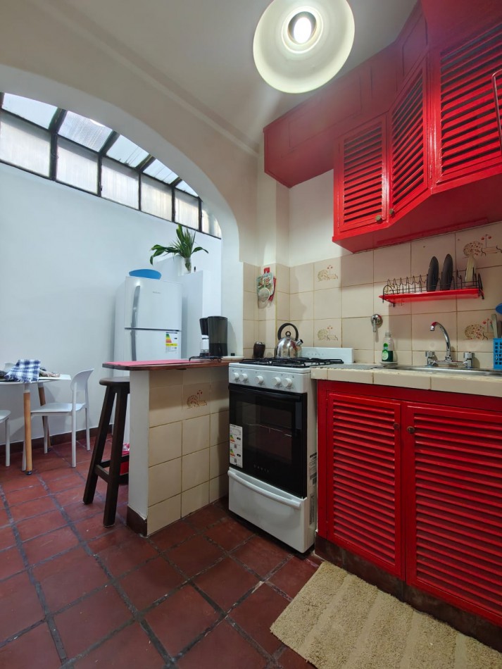 Alquiler Departamento 2 Ambientes en Recoleta Amoblado Balcon Excelente Ubicacion