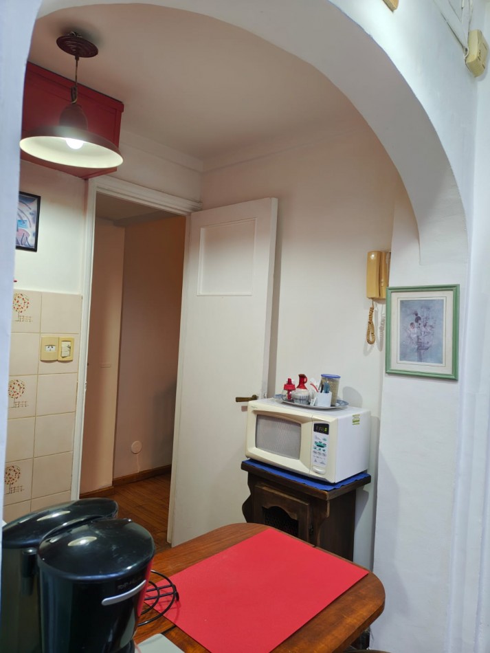 Alquiler Departamento 2 Ambientes en Recoleta Amoblado Balcon Excelente Ubicacion