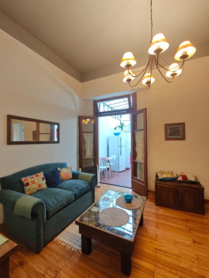 Alquiler Departamento 2 Ambientes en Recoleta Amoblado Balcon Excelente Ubicacion