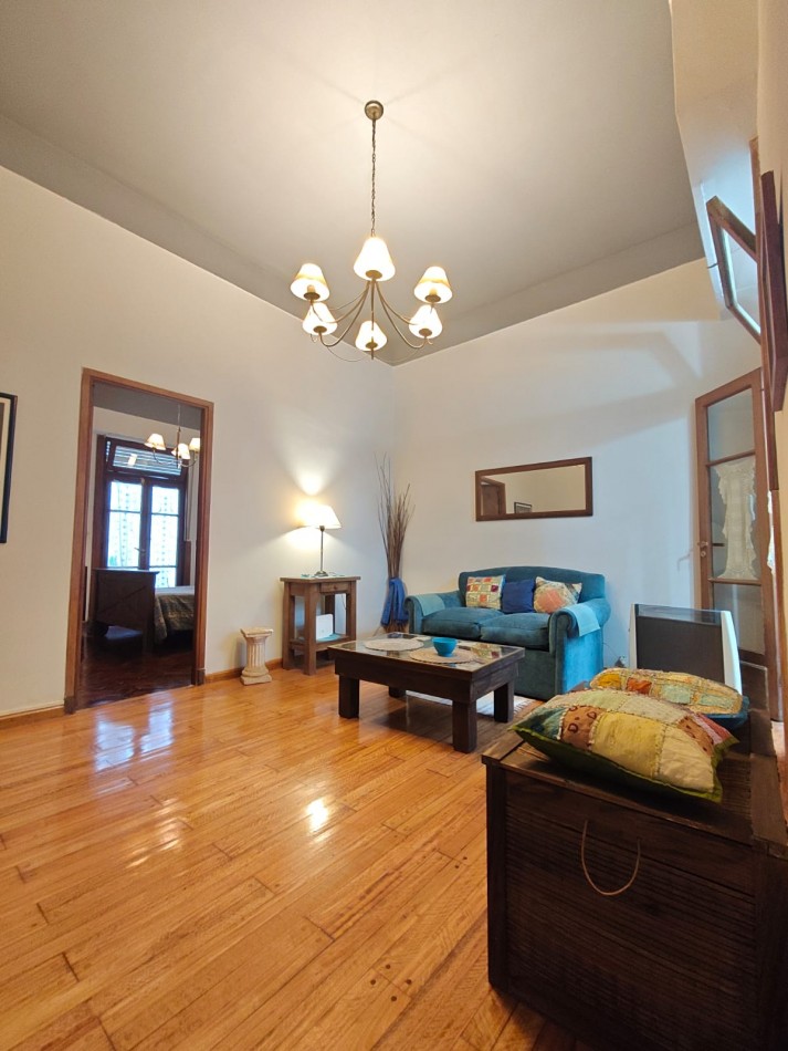 Alquiler Departamento 2 Ambientes en Recoleta Amoblado Balcon Excelente Ubicacion