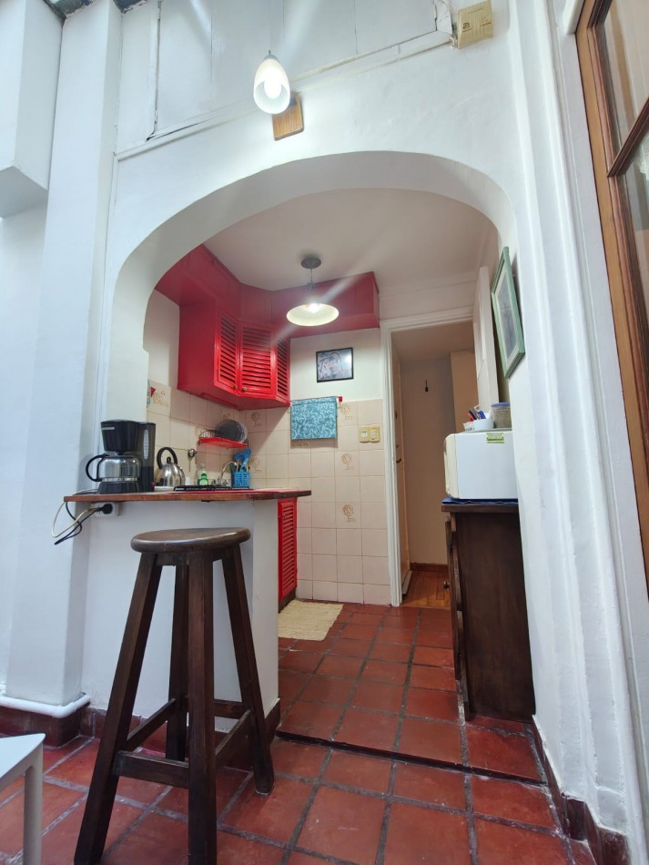 Alquiler Departamento 2 Ambientes en Recoleta Amoblado Balcon Excelente Ubicacion