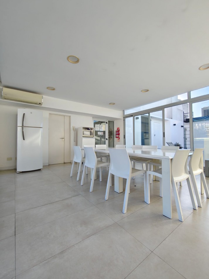 Alquiler Monoambiente 32M2 Recoleta con Jacuzzi, solarium y SUM