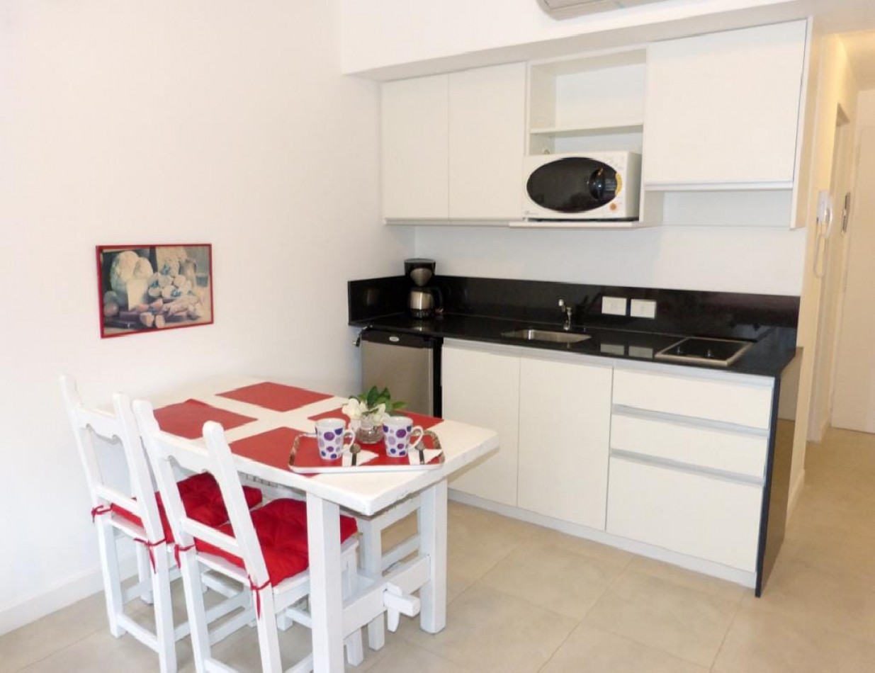 Alquiler Monoambiente 32M2 Recoleta con Jacuzzi, solarium y SUM