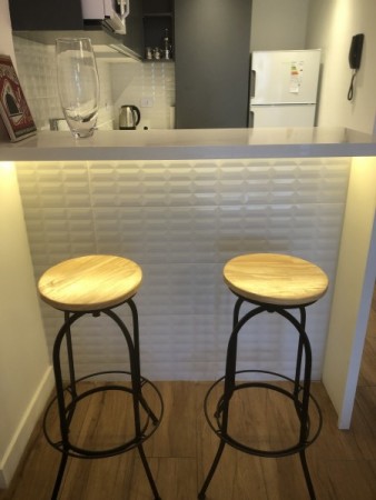 Departamento de dos ambientes en Barrio Norte, Montevideo y Parana - moderno y nuevo!