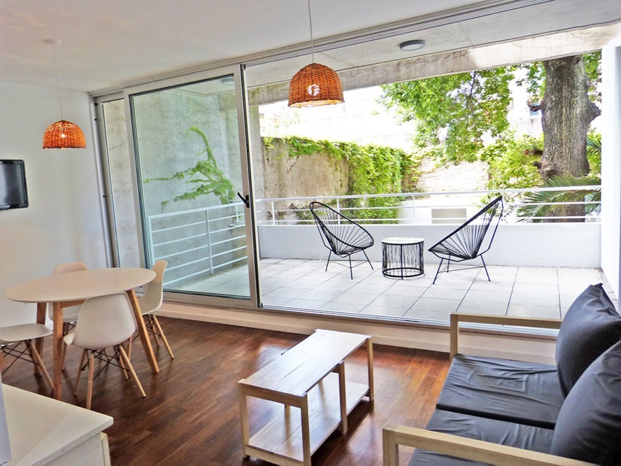 Amenabar - Precioso dos ambientes con amplio balcon terraza vista verde - Disponible 4 de Abril-