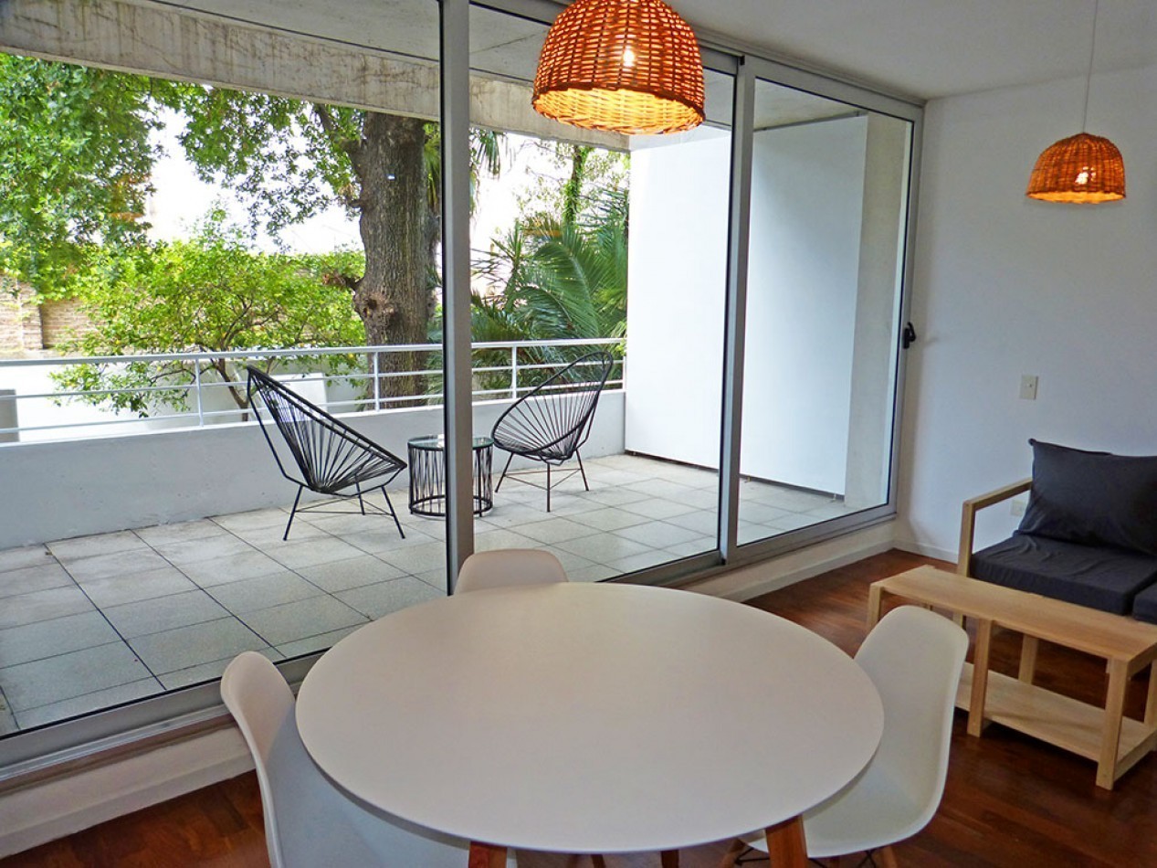 Amenabar - Precioso dos ambientes con amplio balcon terraza vista verde - Disponible 4 de Abril-
