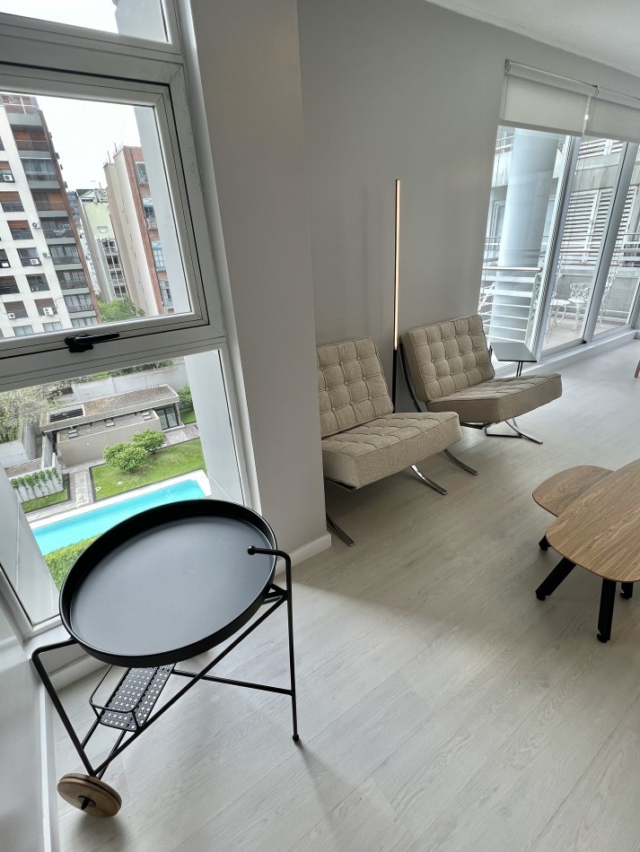 Departamento de categoria en Palermo- Torre de Maria - 2 habitaciones. piscina, SUM/ parrilla/ GYM/ jardin/ Seg 24hs