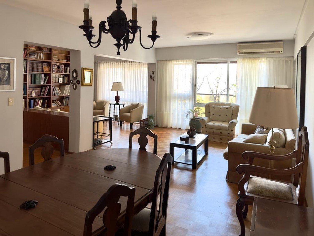 CERVIÑO y CNEL. DIAZ- semipiso de 120 mts 3 habitaciones + dependencia / escritorio.