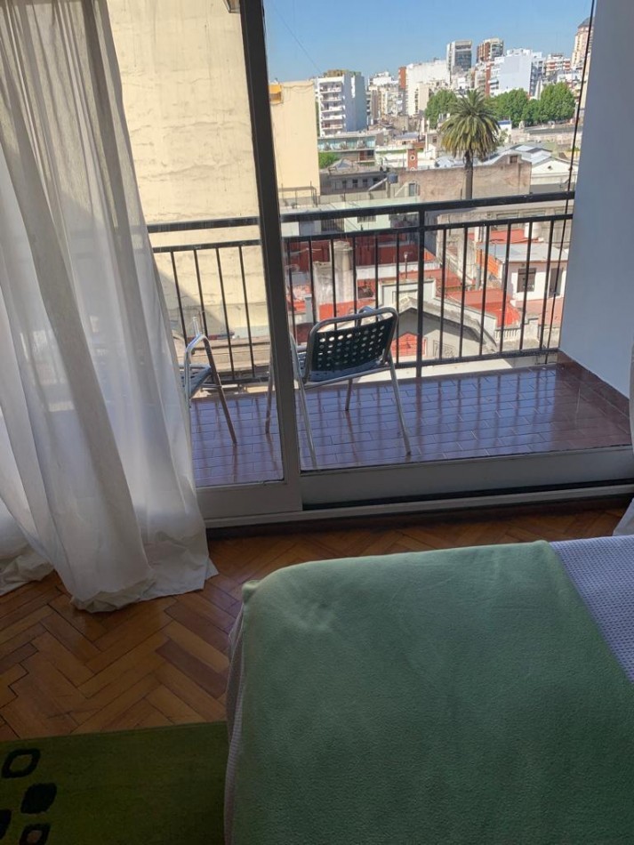 Monoambiente con Balcon | Piso Alto | Amoblado y Equipado | Palermo | Av. Cordoba al 3500