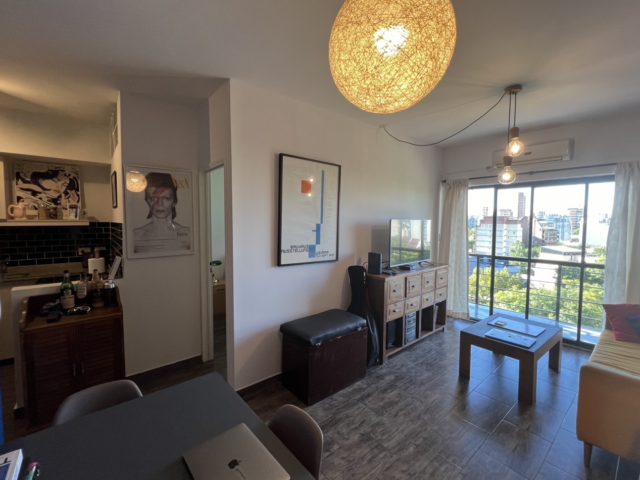 Alquiler 2 Ambientes en Colegiales | Balcon Amplio, Vista Abierta 