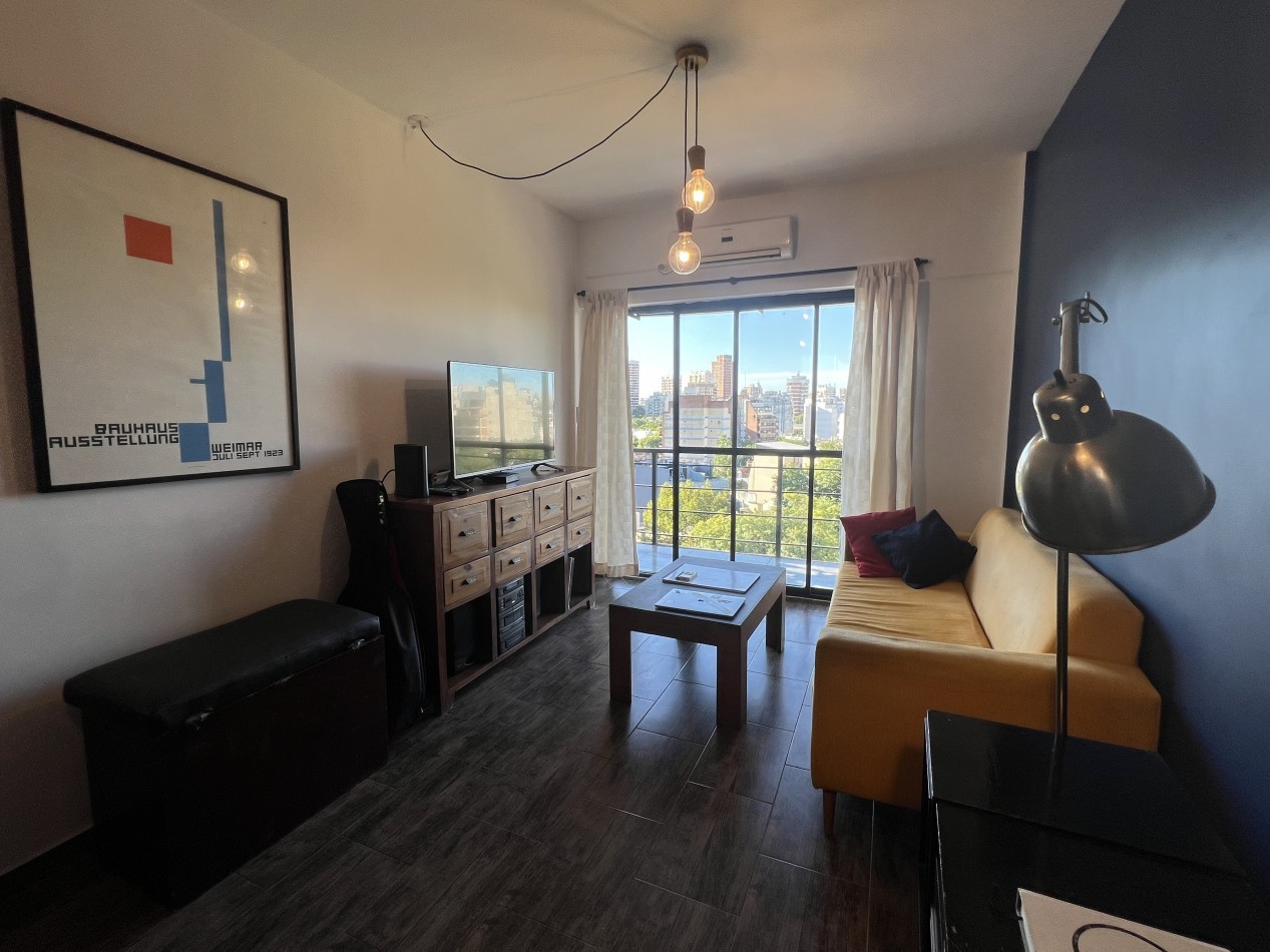 Alquiler 2 Ambientes en Colegiales | Balcon Amplio, Vista Abierta 