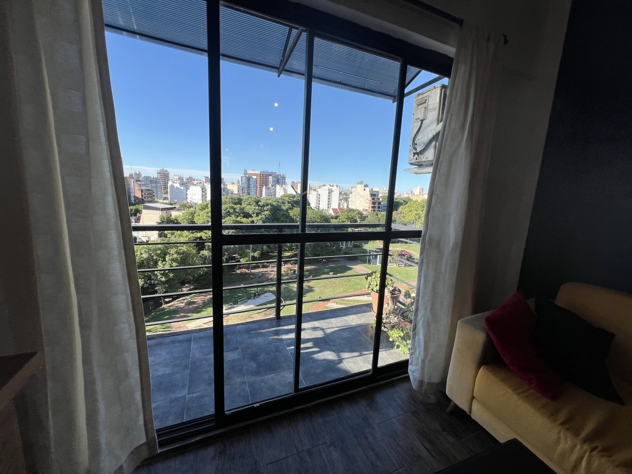 Alquiler 2 Ambientes en Colegiales | Balcon Amplio, Vista Abierta 