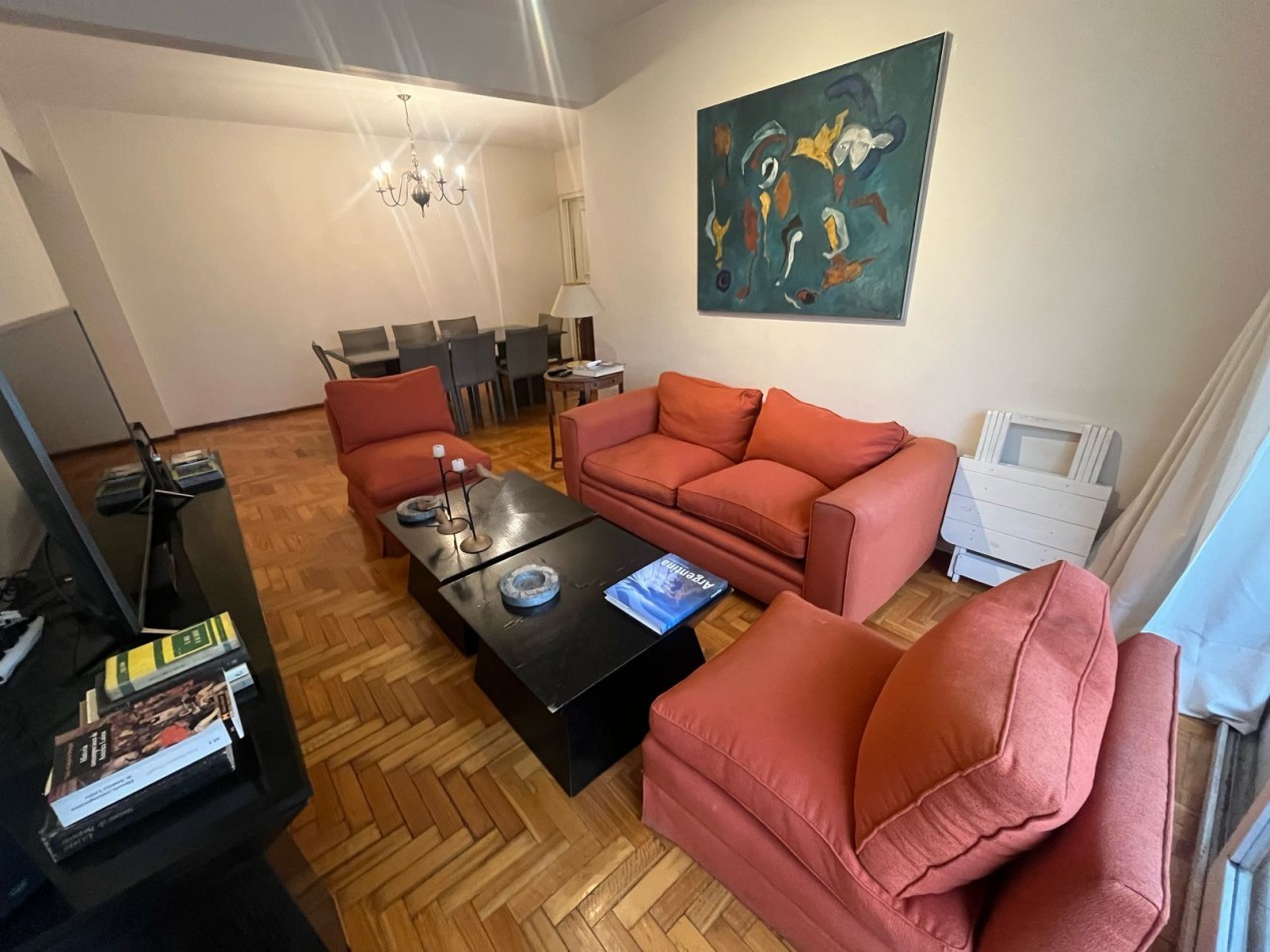 Departamento 3 Ambientes en Barrio Norte | Riobamba y Av. Santa Fe | Ubicacion Premium + Silencio y Confort