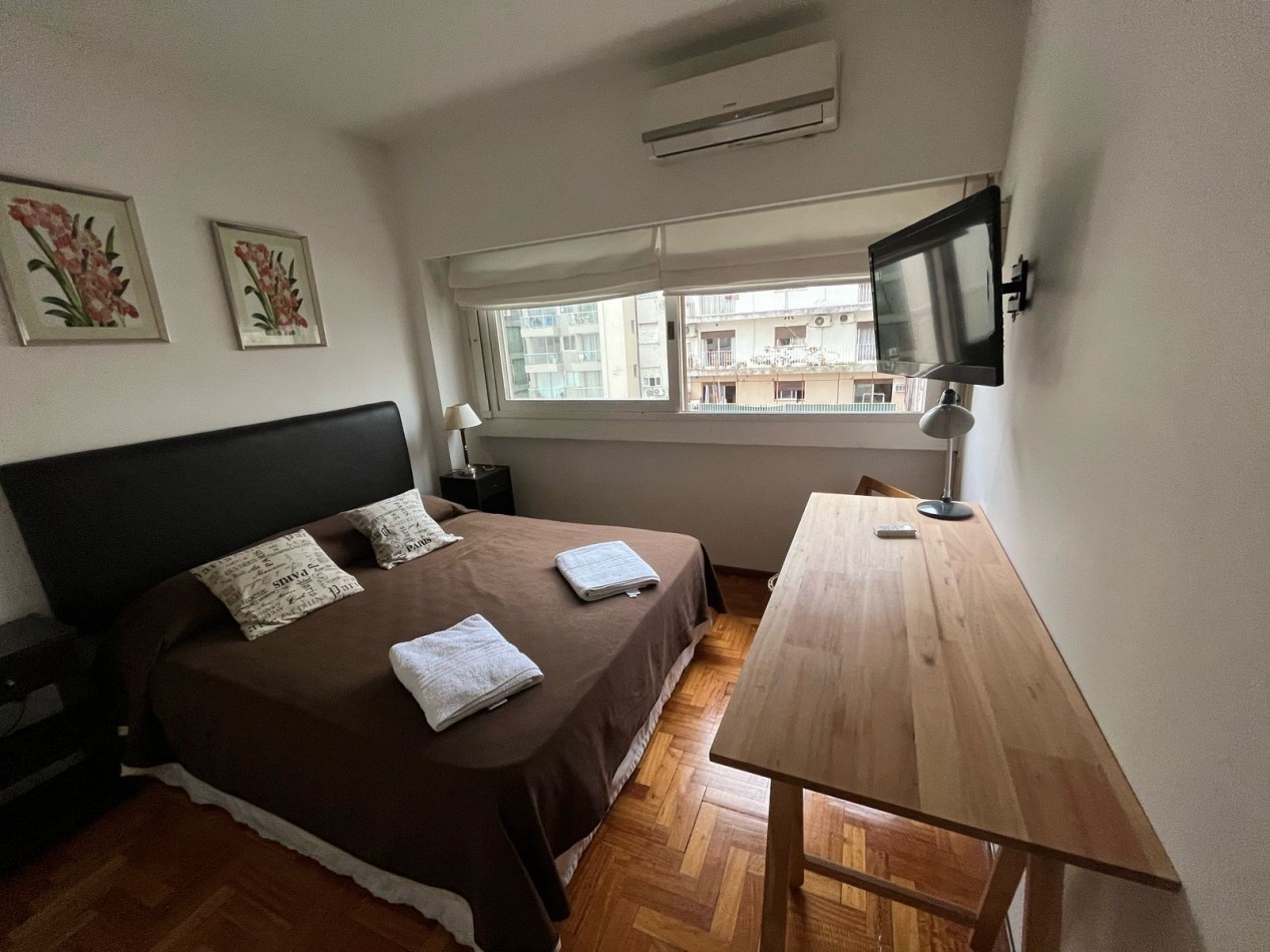 Departamento 3 Ambientes en Barrio Norte | Riobamba y Av. Santa Fe | Ubicacion Premium + Silencio y Confort