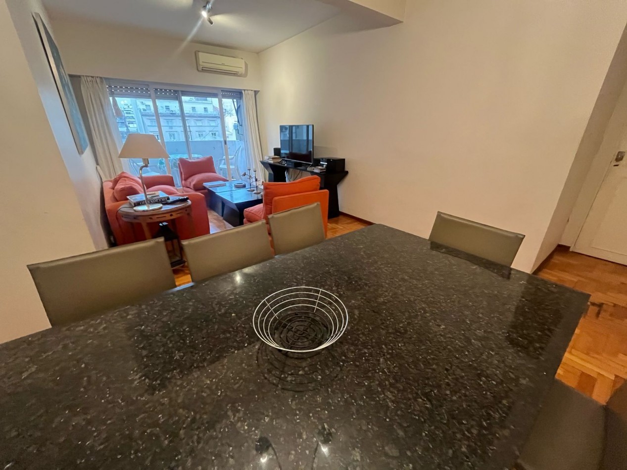 Departamento 3 Ambientes en Barrio Norte | Riobamba y Av. Santa Fe | Ubicacion Premium + Silencio y Confort