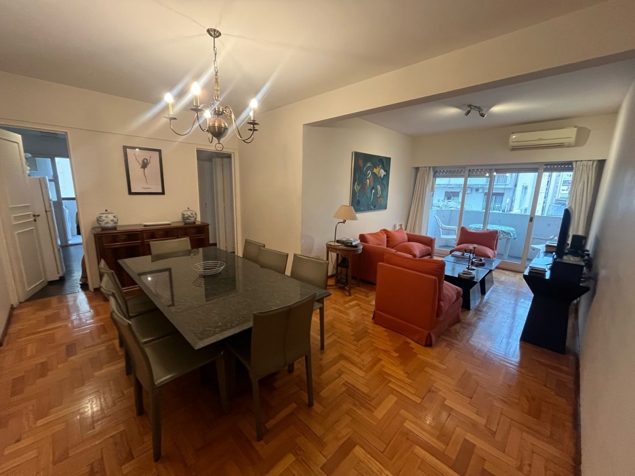 Departamento 3 Ambientes en Barrio Norte | Riobamba y Av. Santa Fe | Ubicacion Premium + Silencio y Confort