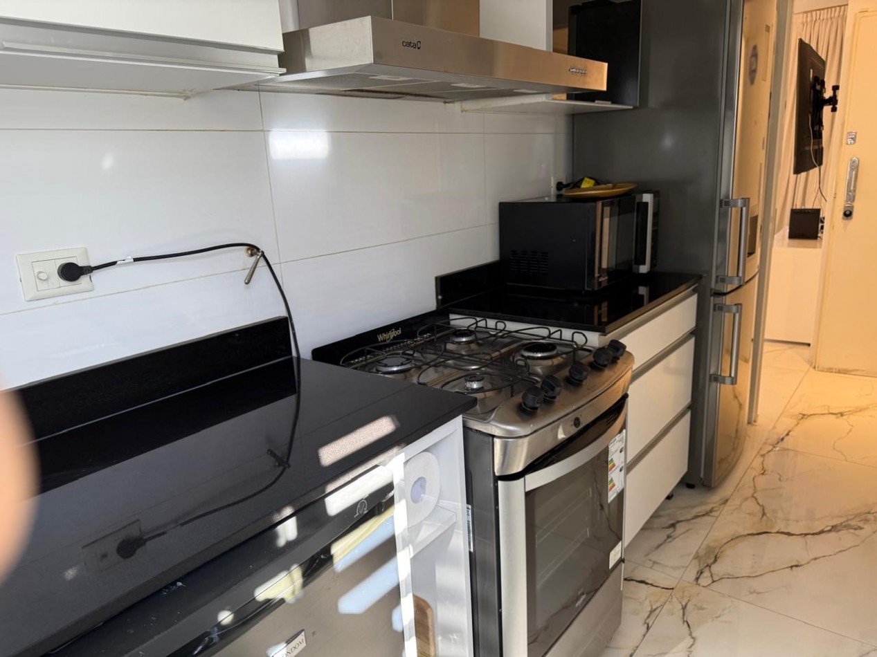 Departamento de 3 ambientes, con parrilla y vista panoramica