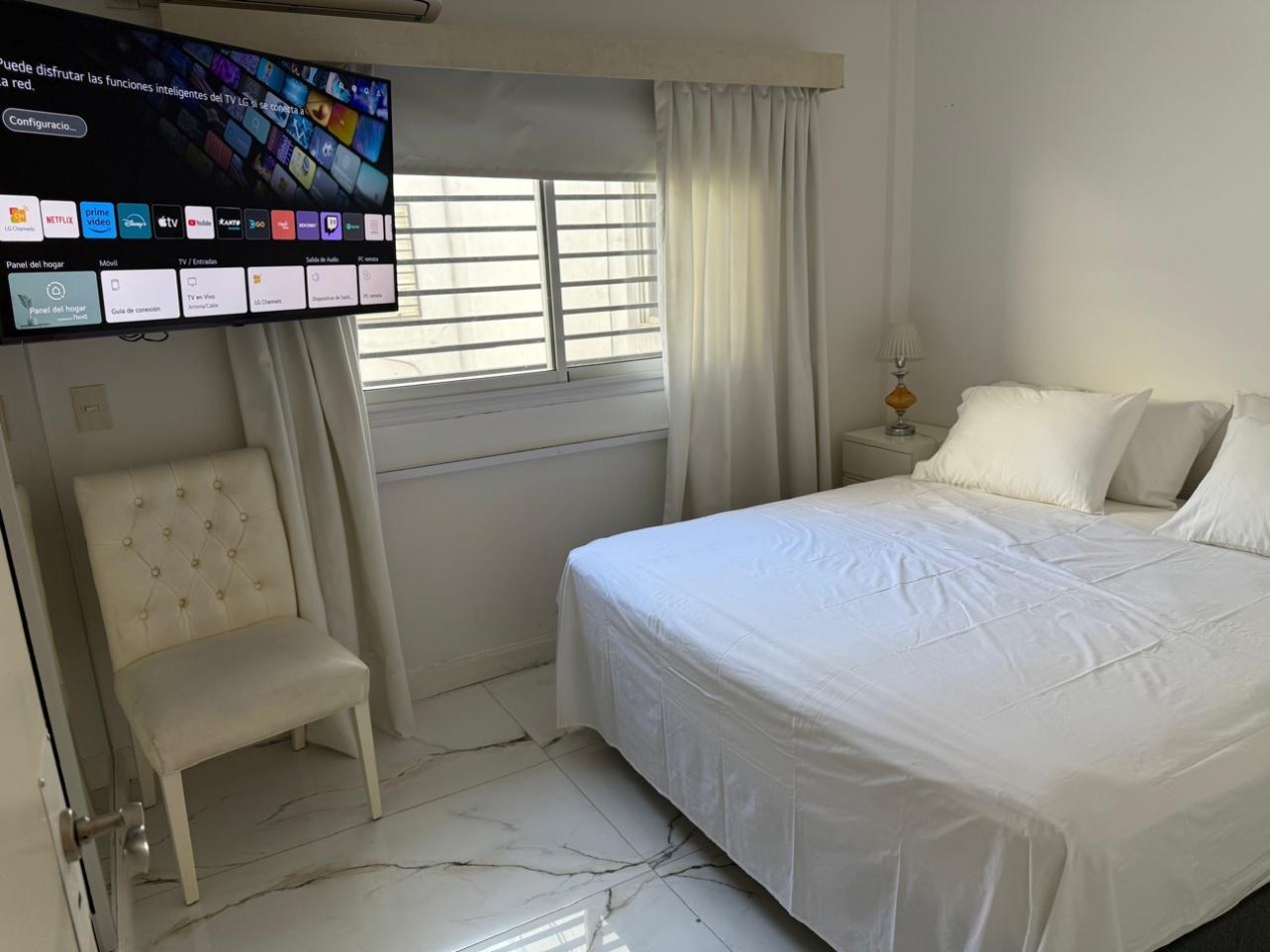 Departamento de 3 ambientes, con parrilla y vista panoramica