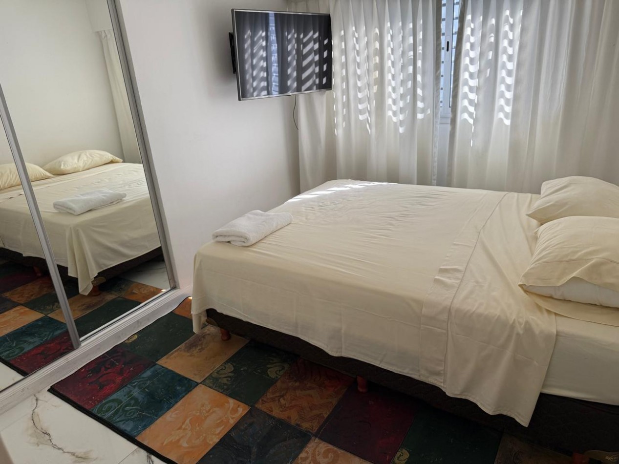 Departamento de 3 ambientes, con parrilla y vista panoramica