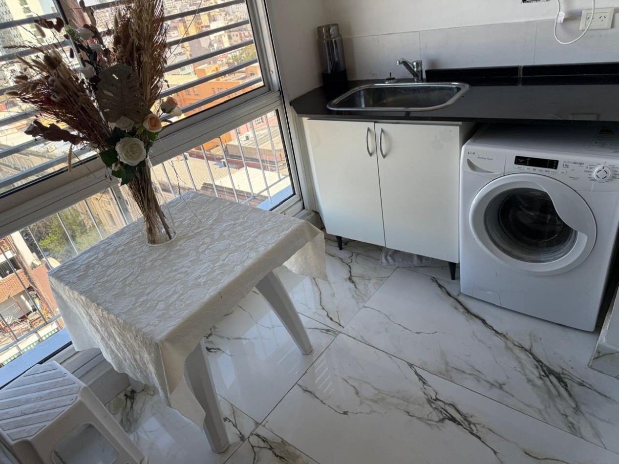 Departamento de 3 ambientes, con parrilla y vista panoramica