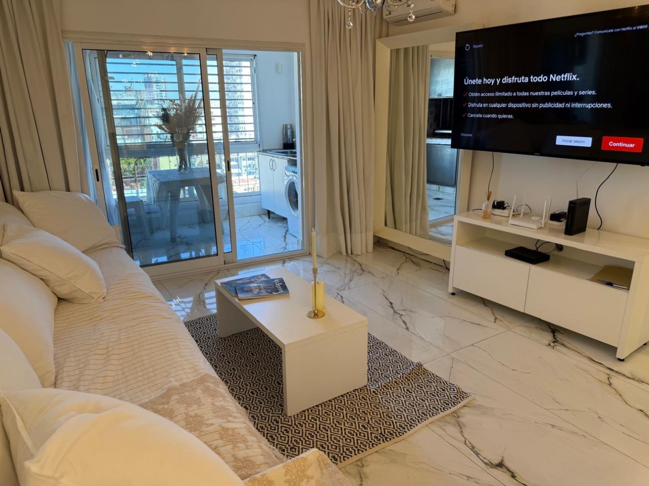 Departamento de 3 ambientes, con parrilla y vista panoramica