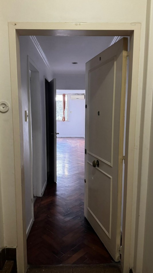 Palermo | 3 amb. 73m² contrafrente luminoso | 2 baños | AC | Acepta mascotas