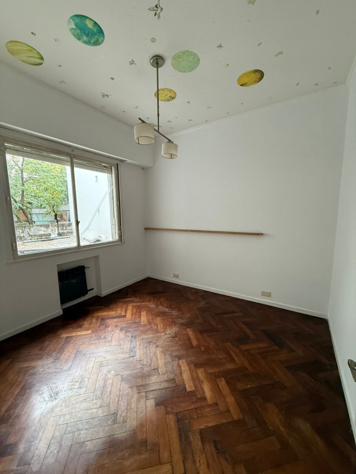 Palermo | 3 amb. 73m² contrafrente luminoso | 2 baños | AC | Acepta mascotas